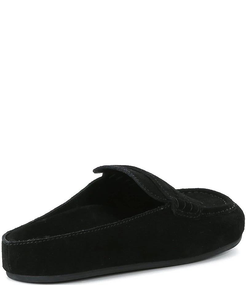 Jeffrey Campbell Miles Suede Penny Loafer Clogs