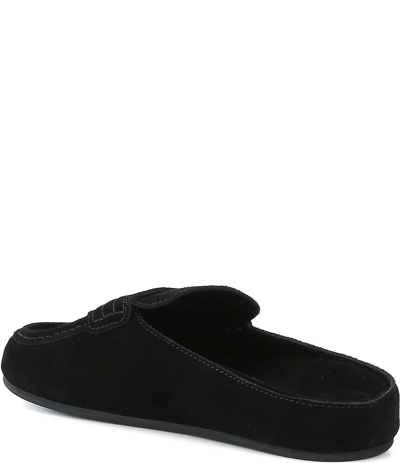 Jeffrey Campbell Miles Suede Penny Loafer Clogs