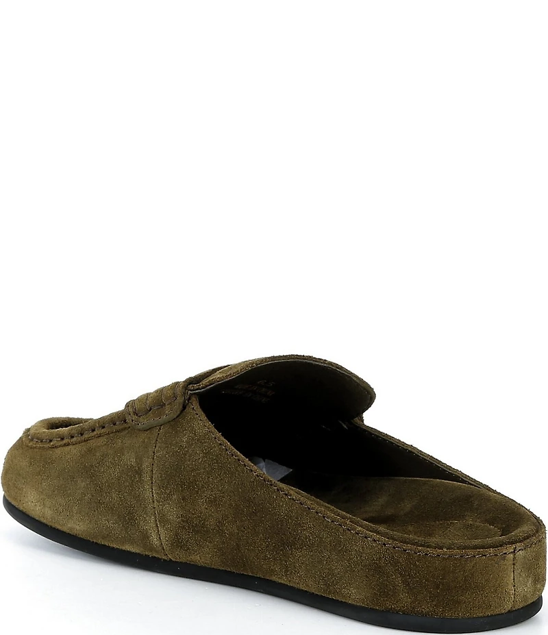 Jeffrey Campbell Miles Suede Penny Loafer Clogs