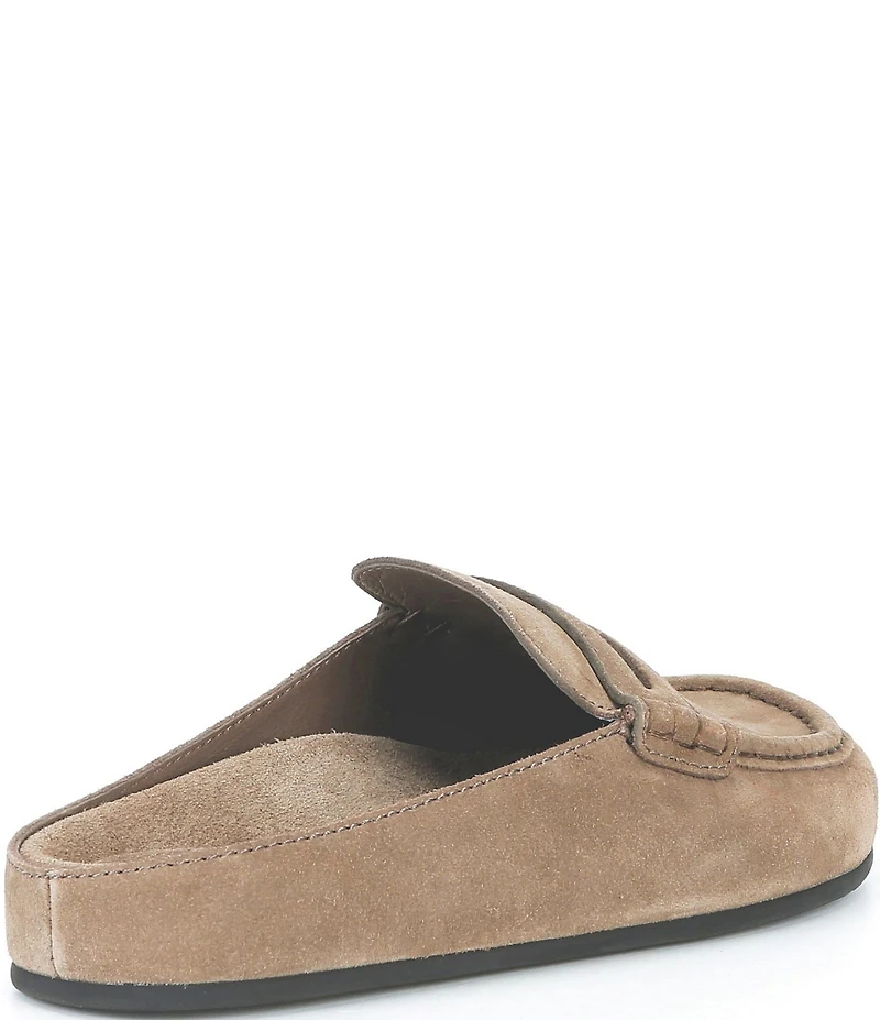 Jeffrey Campbell Miles Suede Penny Loafer Clogs