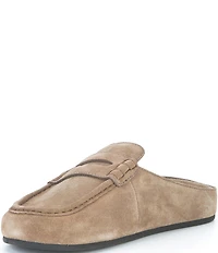 Jeffrey Campbell Miles Suede Penny Loafer Clogs