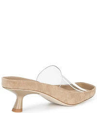Jeffrey Campbell Muon Vinyl Suede Sandals