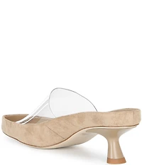 Jeffrey Campbell Muon Vinyl Suede Sandals