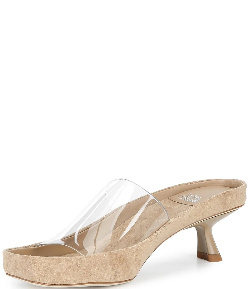 Jeffrey Campbell Muon Vinyl Suede Sandals