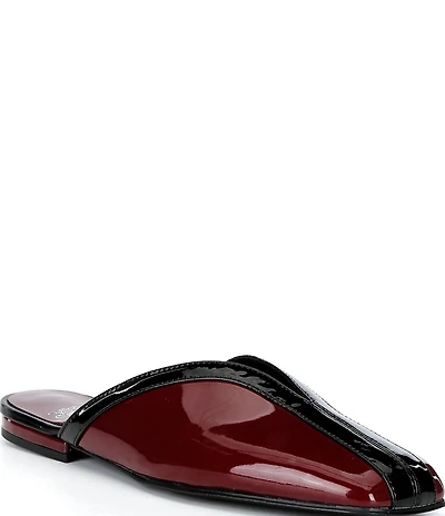 Jeffrey Campbell Narrows Patent Two Tone Mules