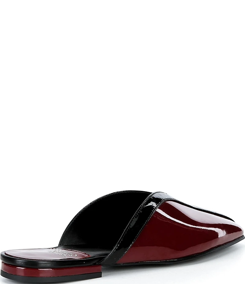 Jeffrey Campbell Narrows Patent Two Tone Mules