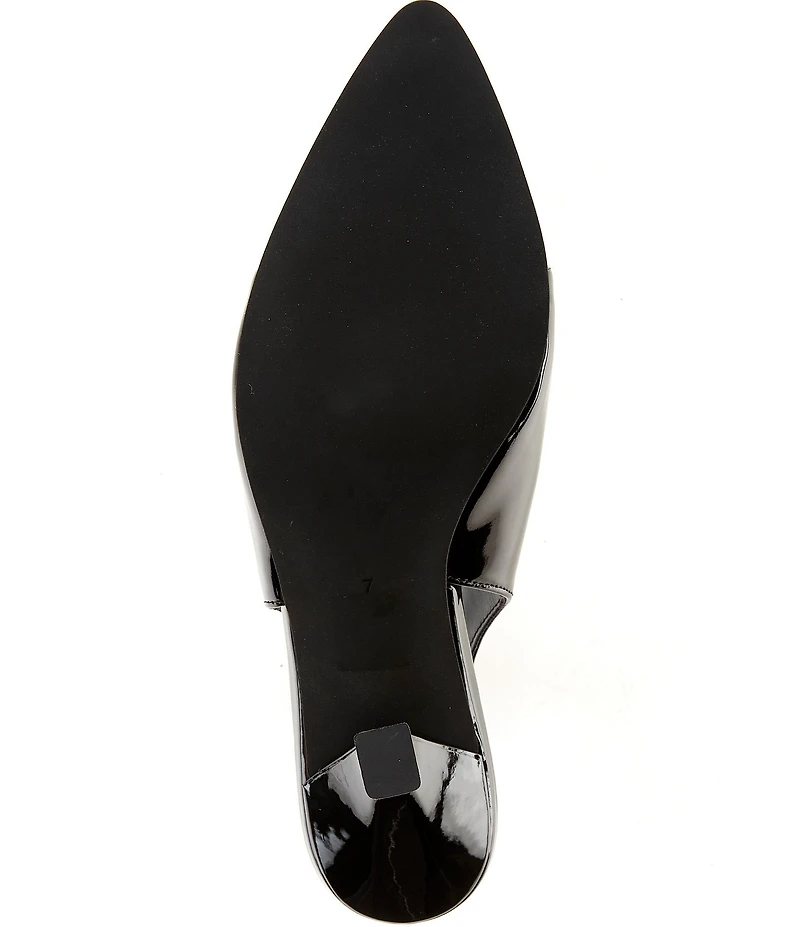 Jeffrey Campbell Patent Bow Slingback Pumps