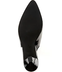 Jeffrey Campbell Patent Bow Slingback Pumps