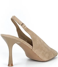 Jeffrey Campbell Patrizia Suede Peep Toe Pumps