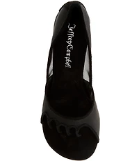 Jeffrey Campbell Phases Mesh Toe Posts Pumps
