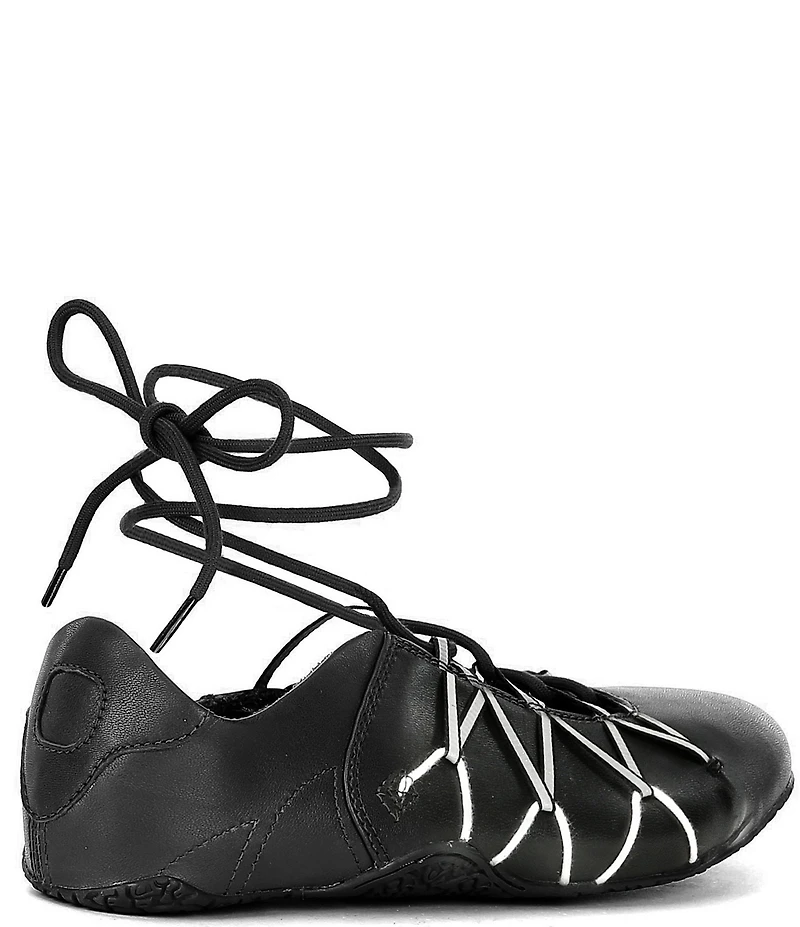 Jeffrey Campbell Regimen Stitch Detailed Ballet Sneakers