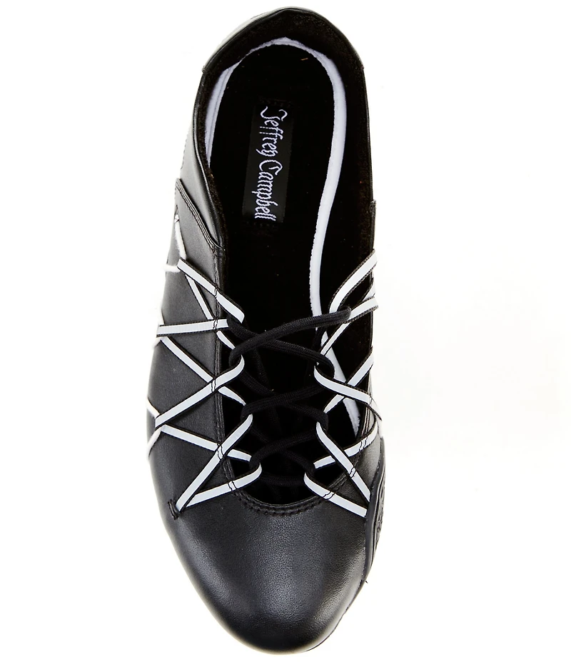 Jeffrey Campbell Regimen Stitch Detailed Ballet Sneakers