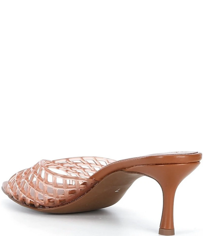 Jeffrey Campbell Seablu Jelly Dress Slide Sandals