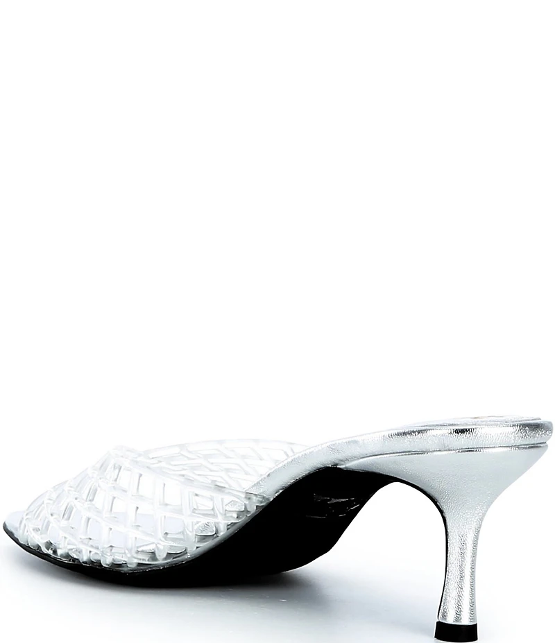 Jeffrey Campbell Seablu Jelly Dress Slide Sandals