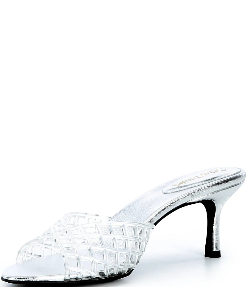 Jeffrey Campbell Seablu Jelly Dress Slide Sandals