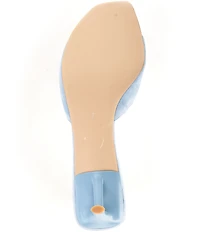 Jeffrey Campbell Cocoa Suede Slip On Kitten Heel Sandals