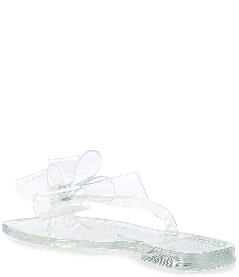 Jeffrey Campbell Sugary Jelly Bow Thong Sandals