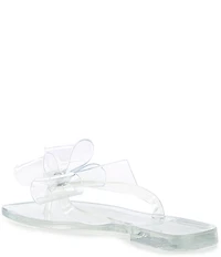 Jeffrey Campbell Sugary Jelly Bow Thong Sandals