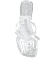Jeffrey Campbell Sugary Jelly Bow Thong Sandals