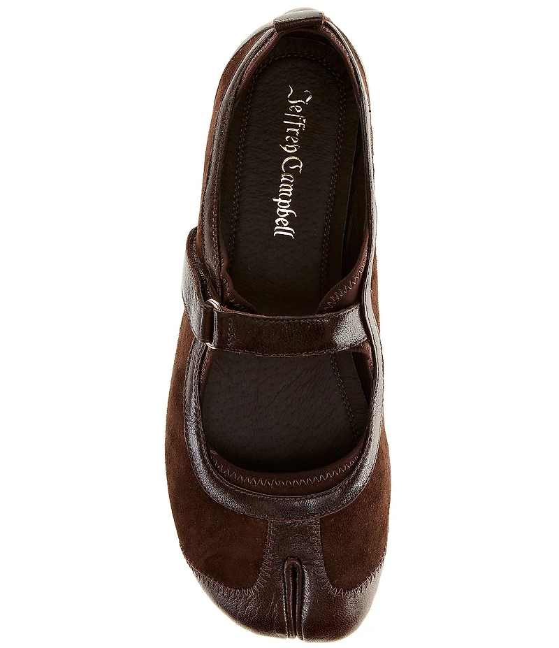Jeffrey Campbell Thalion Sporty Split Toe Mary Jane Flats
