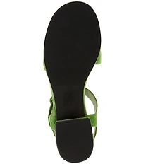 Jeffrey Campbell Timeless Suede Block Heel Platform Bit Buckle Sandals