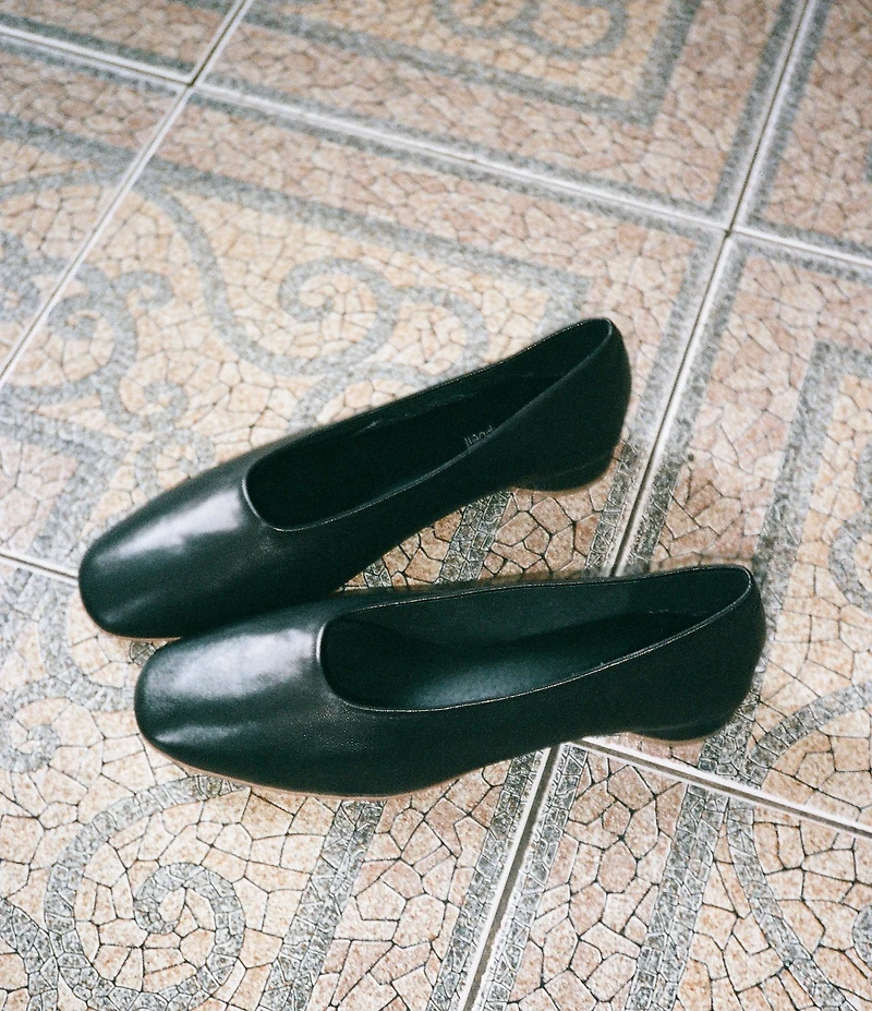Jeffrey Campbell Trustee Leather Ballet Flats