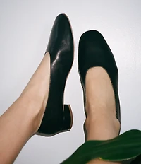 Jeffrey Campbell Trustee Leather Ballet Flats