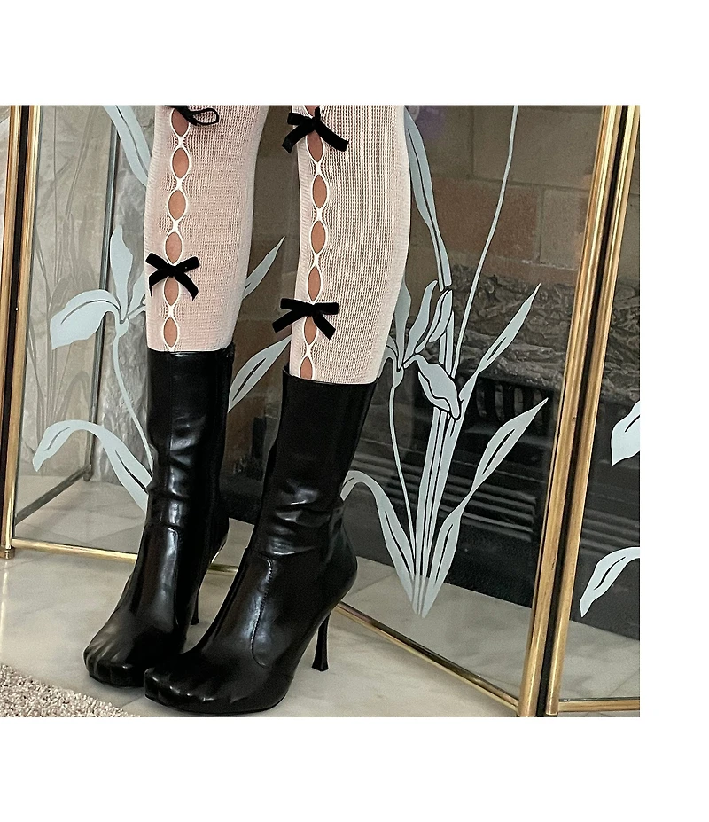 Jeffrey Campbell Visionary Toe Mid Calf Boots