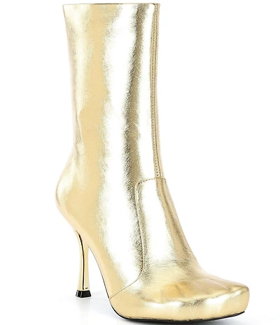 Jeffrey Campbell Visionary Toe Mid Calf Boots