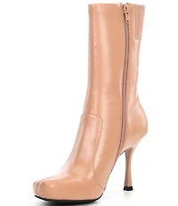Jeffrey Campbell Visionary Toe Mid Calf Boots