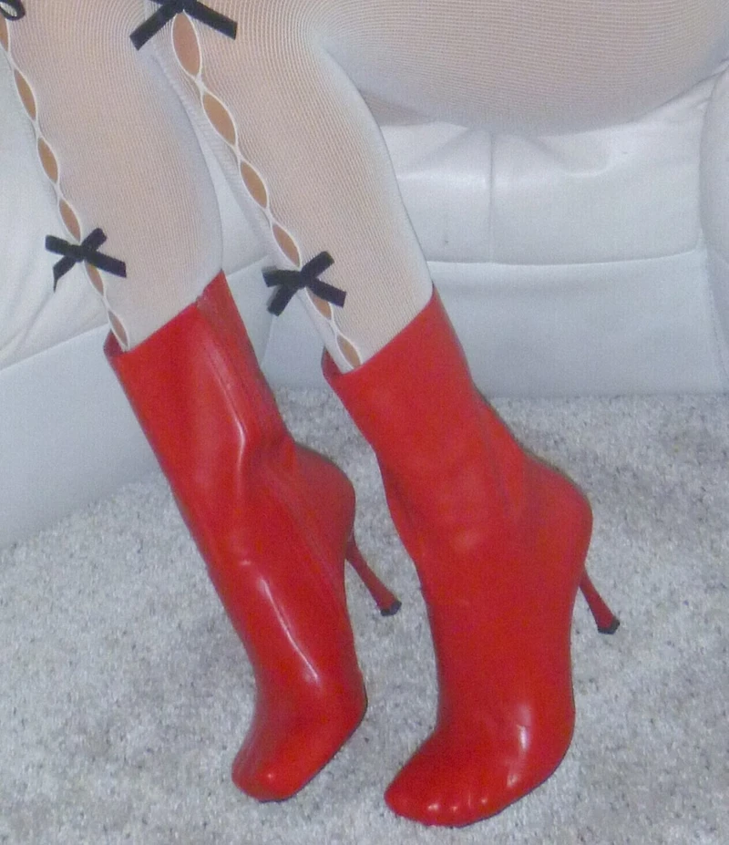 Jeffrey Campbell Visionary Toe Mid Calf Boots