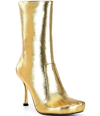 Jeffrey Campbell Visionary Toe Mid Calf Boots