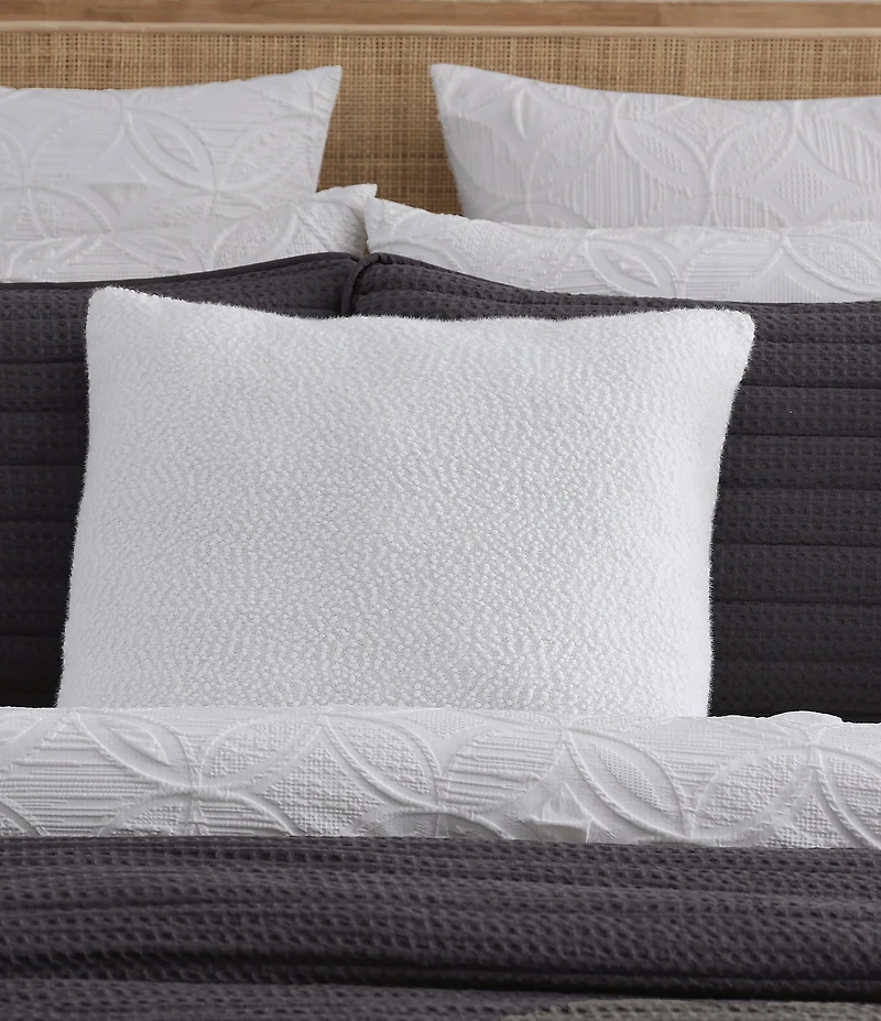 Jennifer Adams Boucle Yarns Drift Square Decorative Pillow