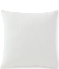 Jennifer Adams Ridge Woven Textured Stripe Decorative Square Pillow