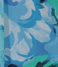 Jessica Howard One Shoulder Floral Print Dress