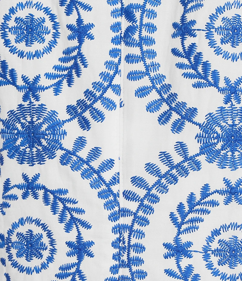 Jessica Howard Petite Size Embroidered Shift Dress