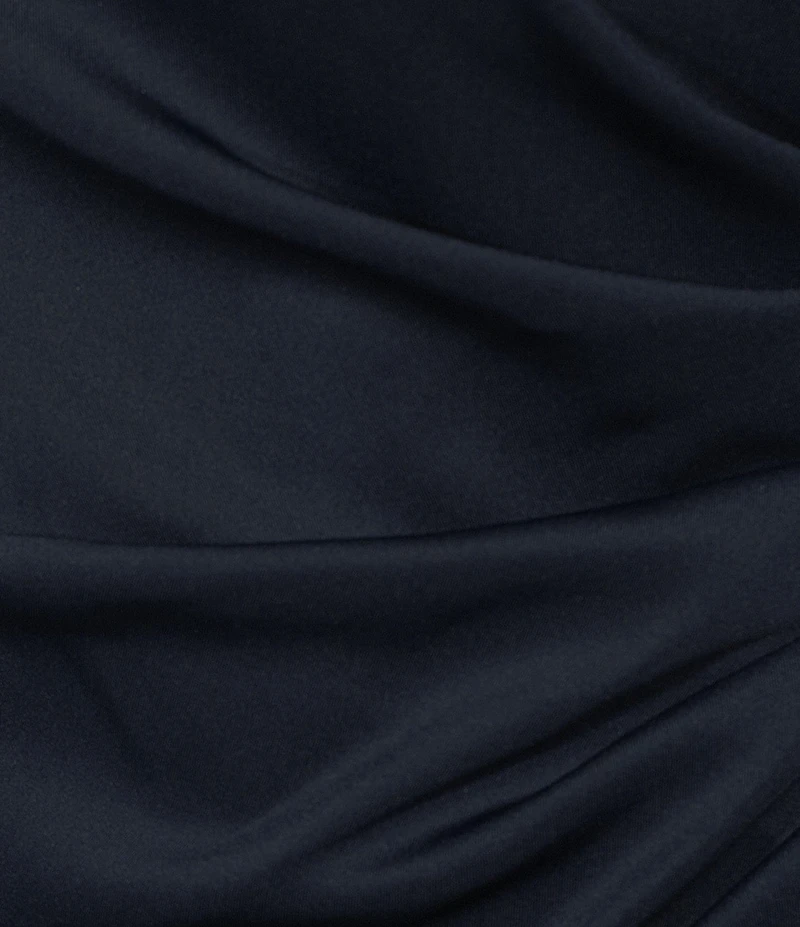 Jessica Howard Plus Size Scuba Sleeveless Ruffle Off-The-Shoulder Gown