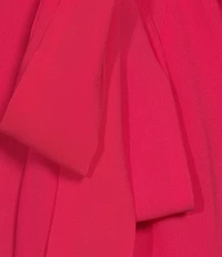 Jessica Howard Plus Size Short Sleeve Chiffon Asymmetrical Blouson Dress