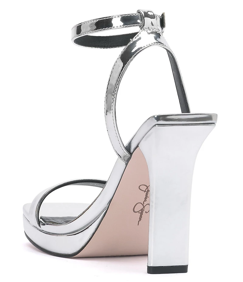 Jessica Simpson Adonia Patent Ankle Strap Platform Dress Sandals