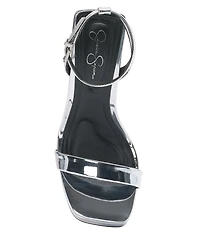 Jessica Simpson Adonia Patent Ankle Strap Platform Dress Sandals