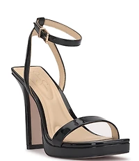 Jessica Simpson Adonia Patent Ankle Strap Platform Dress Sandals