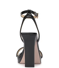 Jessica Simpson Adonia Patent Ankle Strap Platform Dress Sandals