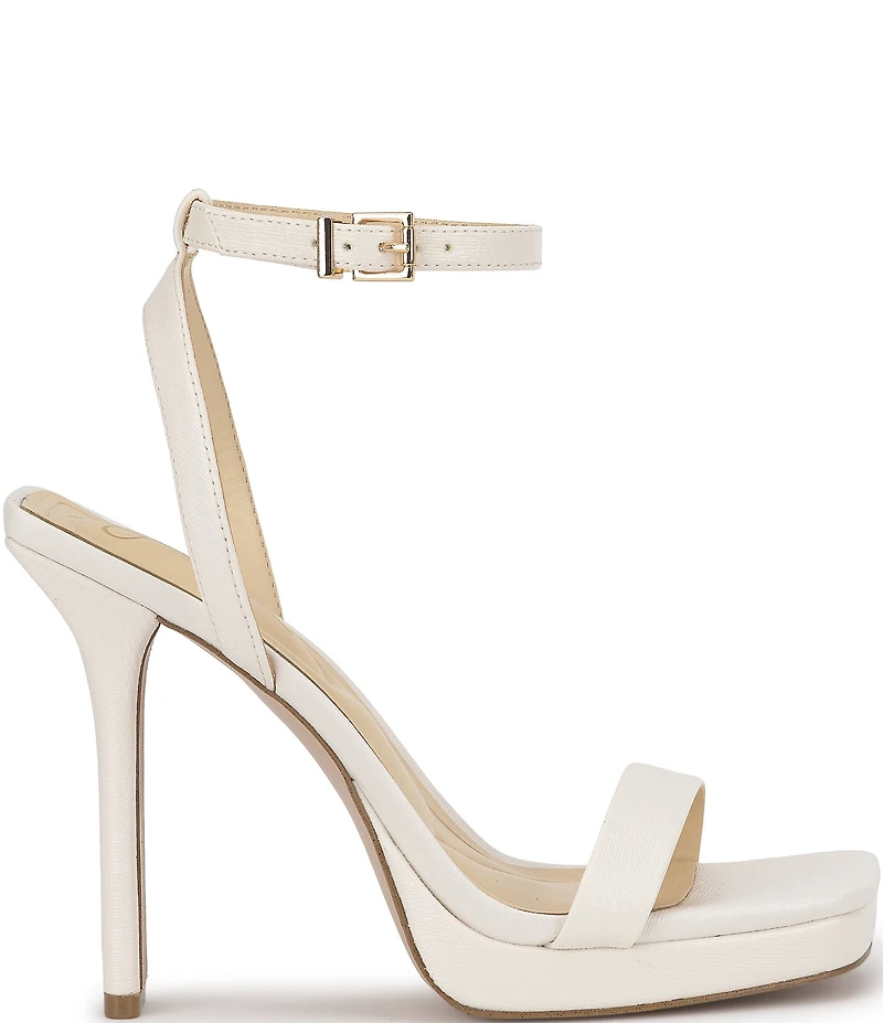 Jessica Simpson Adonia Textured Ankle Strap Platform Dress Sandals