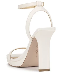 Jessica Simpson Adonia Textured Ankle Strap Platform Dress Sandals