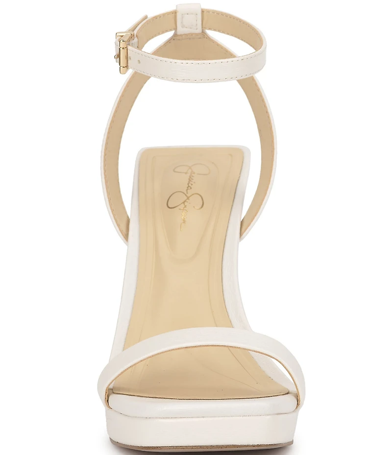 Jessica Simpson Adonia Textured Ankle Strap Platform Dress Sandals