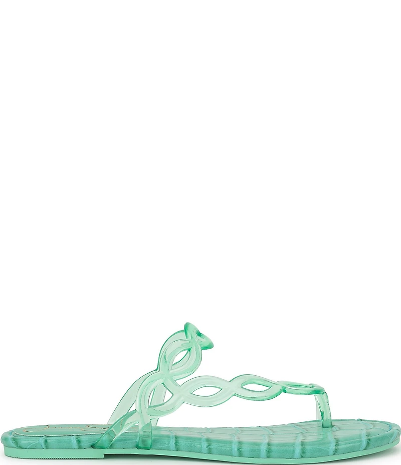 Jessica Simpson Aloni Jelly Flat Sandals