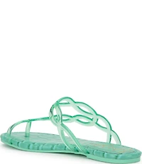 Jessica Simpson Aloni Jelly Flat Sandals