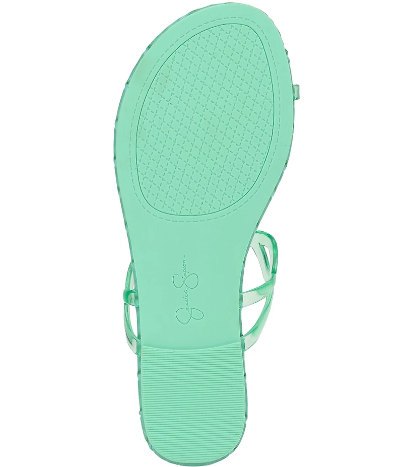 Jessica Simpson Aloni Jelly Flat Sandals