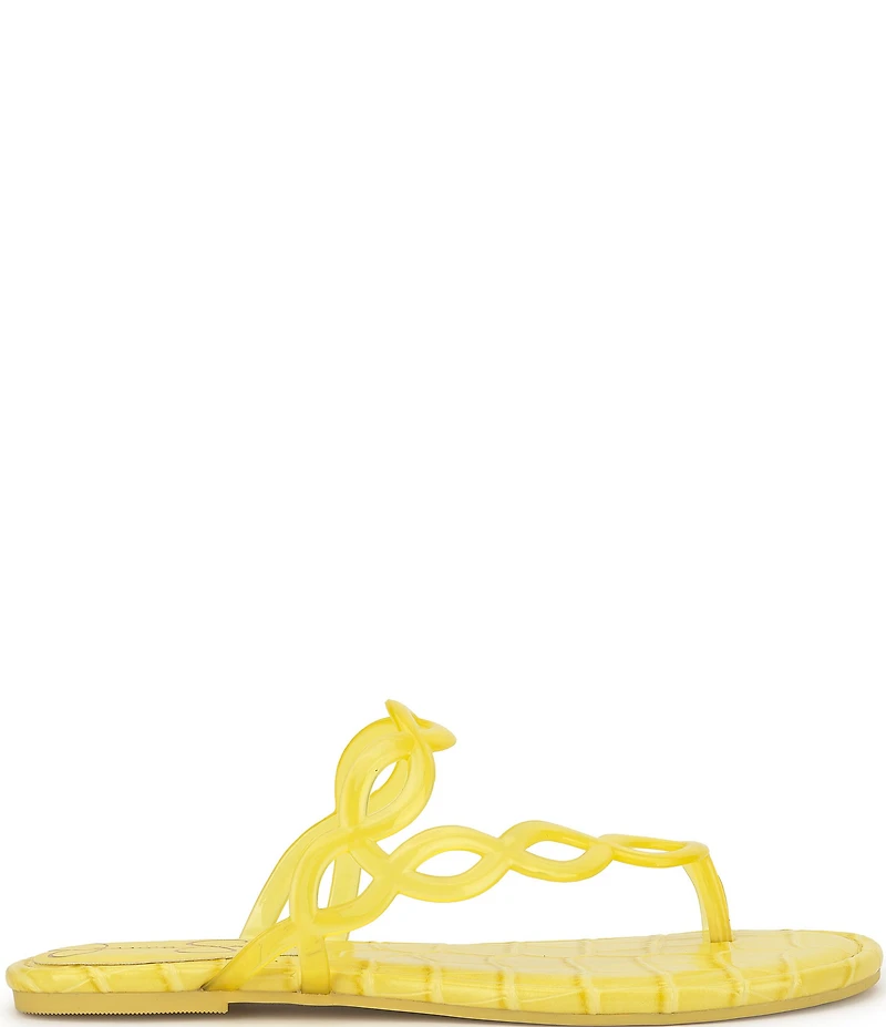 Jessica Simpson Aloni Jelly Flat Sandals