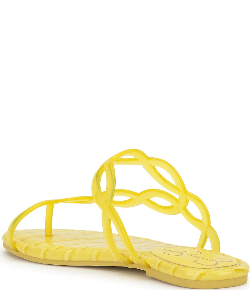 Jessica Simpson Aloni Jelly Flat Sandals